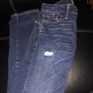 Boys Abercrombie Distressed Skinny Jean